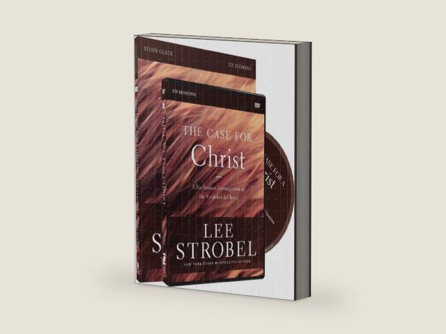 The Case for Christ Study Guide with DVD: A Six-Session Investigation of the Evidence for Jesus by Lee Strobel | barcode:9780310698524 | source:'9780310698524-right-three-quarter.jpg