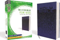 NIrV, Bible for Kids, Large Print, Leathersoft, Blue, Comfort Print: Thinline Edition by Zondervan | barcode:9780310767503 | source:'9780310767503.jpg