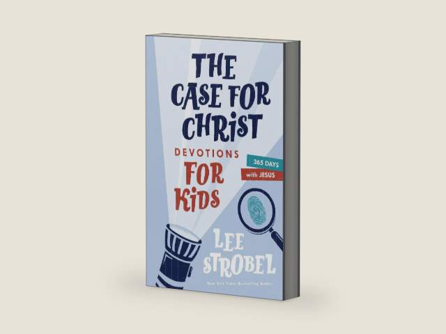 The Case for Christ Devotions for Kids: 365 Days with Jesus (Case for… Series for Kids) by Lee Strobel | barcode:9780310770138 | source:'9780310770138-right-three-quarter.jpg