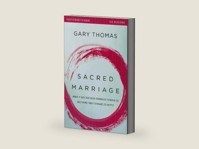 Sacred Marriage Bible Study Participant's Guide: What If God Designed Marriage to Make Us Holy More Than to Make Us Happy? by Gary Thomas | barcode:9780310880660 | source:'9780310880660-right-three-quarter.jpg