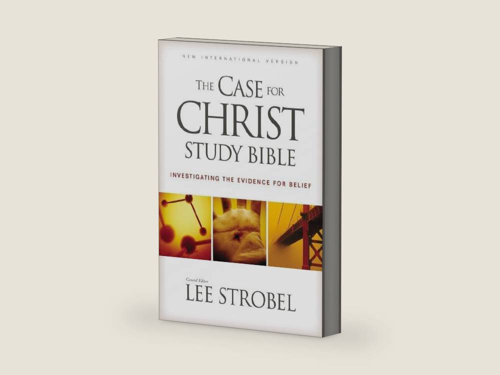 The Case for Christ Study Bible: Investigating the Evidence for Belief: New International Version by Lee Strobel | barcode:9780310938941 | source:'9780310938941-right-three-quarter.jpg