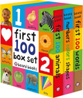 First 100 Board Book Box Set (3 books): First 100 Words, Numbers Colors Shapes, and First 100 Animals by Roger Priddy | barcode:9780312521066 | source:'9780312521066.jpg