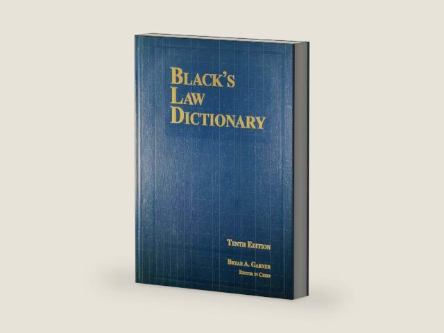 Black's Law Dictionary, 10th Edition by Bryan A. Garner | barcode:9780314613004 | source:'9780314613004-right-three-quarter.jpg