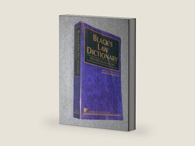 Black's Law Dictionary: Definitions of the Terms and Phrases of American and English Jurisprudence, Ancient and Modern by Henry Campbell Black | barcode:9780314885364 | source:'9780314885364-right-three-quarter.jpg