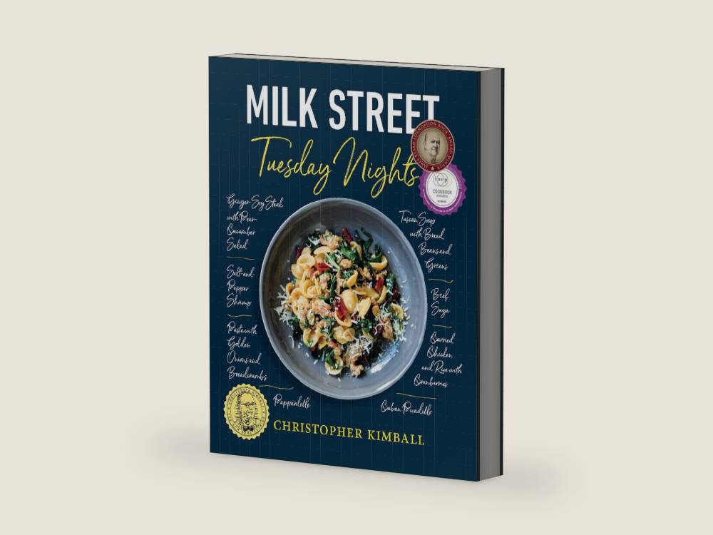 Milk Street: Tuesday Nights: More than 200 Simple Weeknight Suppers that Deliver Bold Flavor, Fast by Christopher Kimball | barcode:9780316437332 | source:'9780316437332-right-three-quarter.jpg