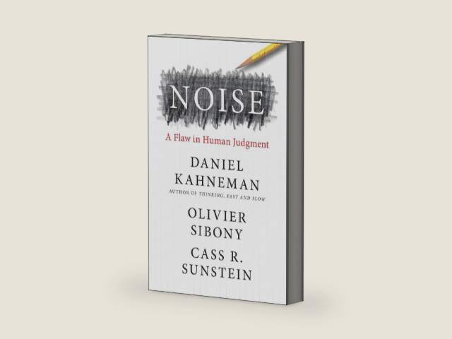 Noise: A Flaw in Human Judgment by Daniel Kahneman | barcode:9780316451383 | source:'9780316451383-right-three-quarter.jpg