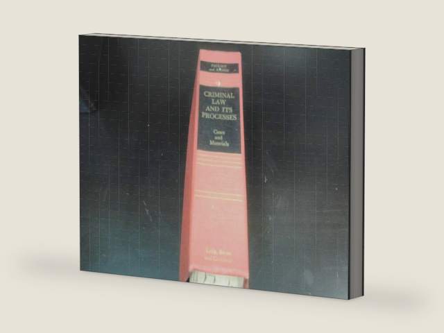 Criminal Law and Its Processes by Sanford H. Kadish | barcode:9780316478052 | source:'9780316478052-right-three-quarter.jpg
