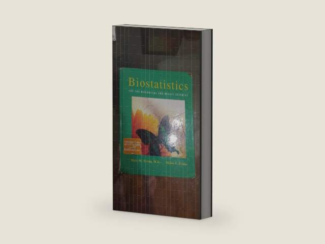 Biostatistics for the Biological and Health Sciences by Marc M Triola | barcode:9780321194367 | source:'9780321194367-right-three-quarter.jpg