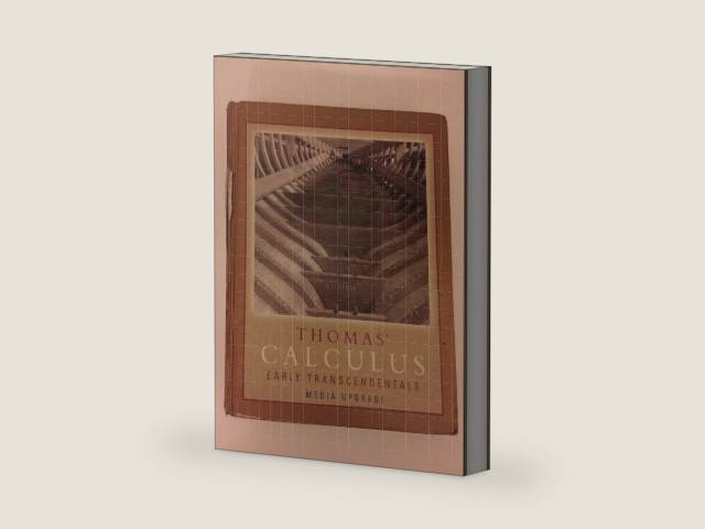 Thomas' Calculus Early Transcendentals: Media Update by George B. Thomas Jr. | barcode:9780321495754 | source:'9780321495754-right-three-quarter.jpg
