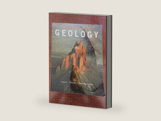 Essentials of Geology (12th Edition) by Frederick K. Lutgens | barcode:9780321947734 | source:'9780321947734-right-three-quarter.jpg