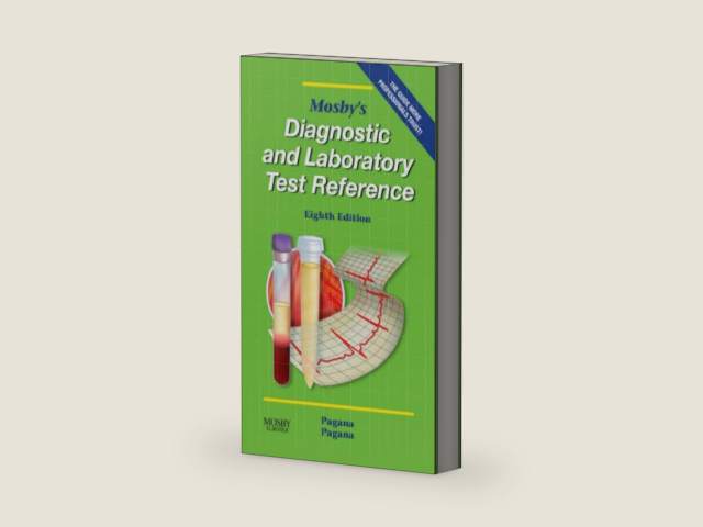 Mosby's Diagnostic and Laboratory Test Reference (7th Edition) by Kathleen Deska Pagana | barcode:9780323030212 | source:'9780323030212-right-three-quarter.jpg
