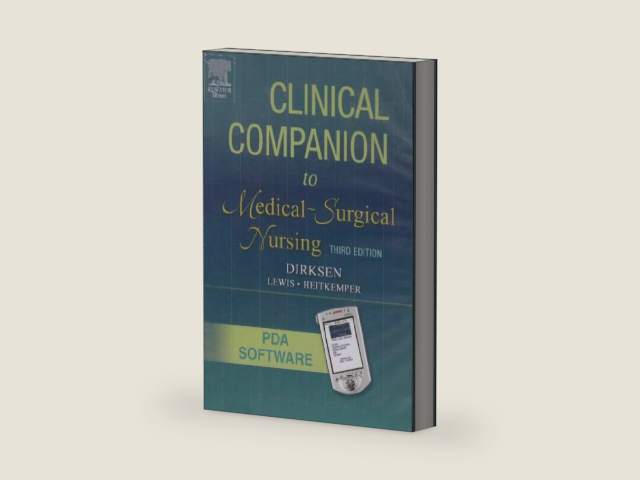Clinical Companion To Medical Surgical Nursing: CD-ROM PDA Software by Shannon Ruff Dirksen | barcode:9780323031998 | source:'9780323031998-right-three-quarter.jpg