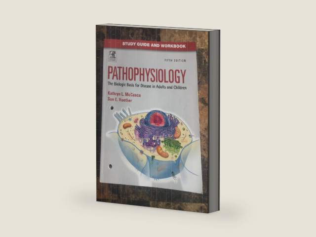 Study Guide and Workbook for Pathophysiology: The Biological Basis for Disease in Adults and Children, 5th edition by Sue E. Huether MS PhD | barcode:9780323036238 | source:'9780323036238-right-three-quarter.jpg