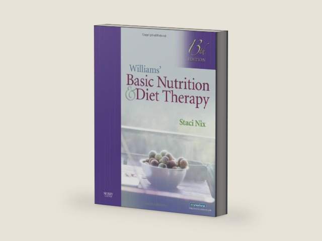 Williams' Basic Nutrition & Diet Therapy by Staci Nix | barcode:9780323051996 | source:'9780323051996-right-three-quarter.jpg