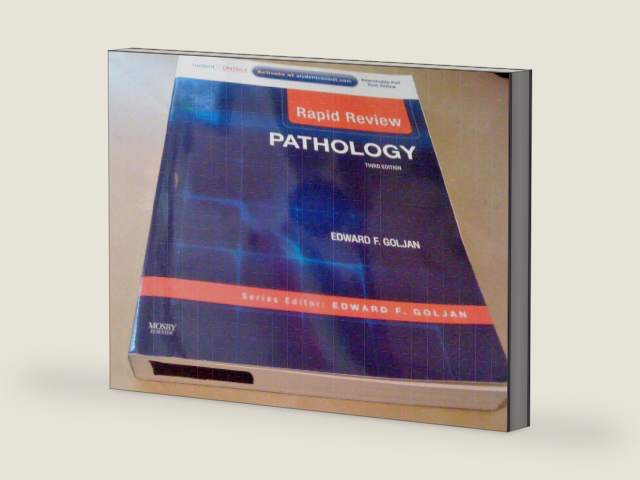 Rapid Review Pathology: With STUDENT CONSULT Online Access by Edward F. Goljan | barcode:9780323068628 | source:'9780323068628-right-three-quarter.jpg
