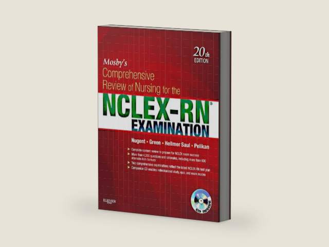 Mosby's Comprehensive Review of Nursing for the NCLEX-RN® Examination by Patricia M. Nugent RN AAS BS MS EdM EdD | barcode:9780323078955 | source:'9780323078955-right-three-quarter.jpg
