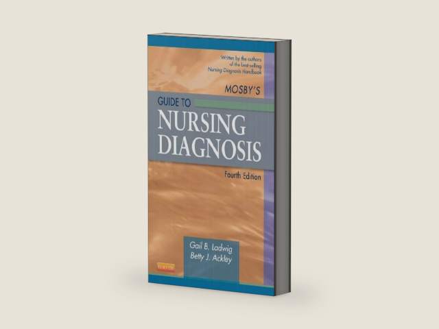 Mosby's Guide to Nursing Diagnosis - Elsevieron VitalSource by Gail B. Ladwig | barcode:9780323089197 | source:'9780323089197-right-three-quarter.jpg