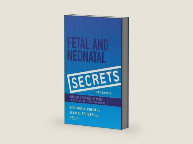 Fetal & Neonatal Secrets by Richard Polin MD | barcode:9780323091398 | source:'9780323091398-right-three-quarter.jpg