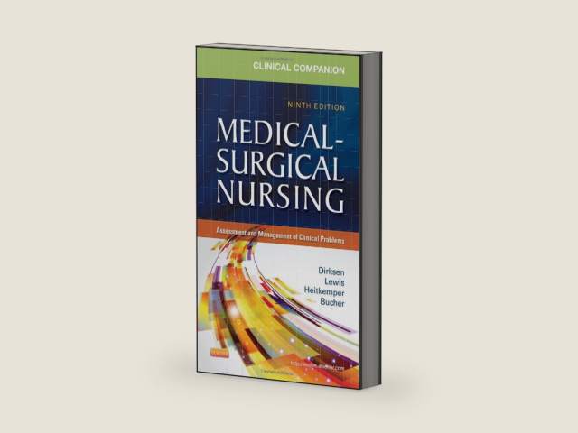 Clinical Companion to Medical-Surgical Nursing: Assessment and Management of Clinical Problems by Sharon L. Lewis RN PhD FAAN | barcode:9780323091435 | source:'9780323091435-right-three-quarter.jpg