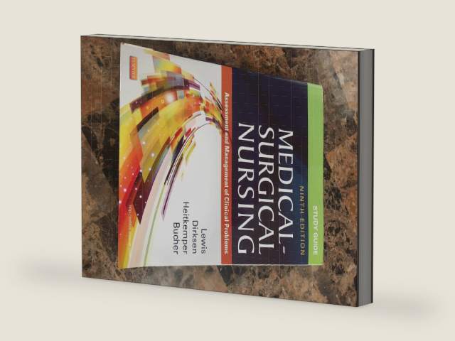 Study Guide for Medical-Surgical Nursing: Assessment and Management of Clinical Problems (Study Guide for Medical-Surgical Nursing: Assessment & Management of Clinical Problem) by Sharon L. Lewis RN PhD FAAN | barcode:9780323091473 | source:'9780323091473-right-three-quarter.jpg