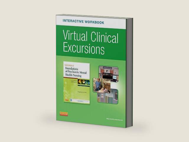 Virtual Clinical Excursions Online and Print Workbook for Varcarolis' Foundations of Psychiatric Mental Health Nursing by Margaret Jordan Halter PhD APRN | barcode:9780323221825 | source:'9780323221825-right-three-quarter.jpg