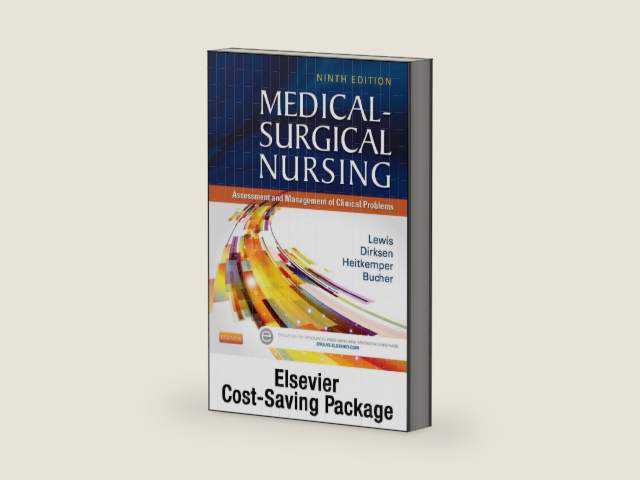 Medical-Surgical Nursing - Single-Volume Text and Simulation Learning System Package by Sharon L. Lewis RN PhD FAAN | barcode:9780323243469 | source:'9780323243469-right-three-quarter.jpg