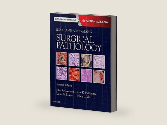 Rosai and Ackerman's Surgical Pathology - 2 Volume Set by John R. Goldblum MD FCAP FASCP FACG | barcode:9780323263399 | source:'9780323263399-right-three-quarter.jpg