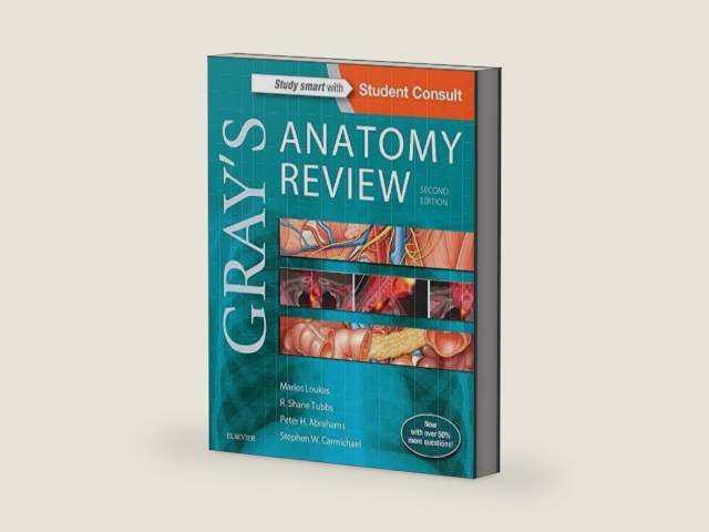 Gray's Anatomy Review: with STUDENT CONSULT Online Access by Marios Loukas MD PhD | barcode:9780323277884 | source:'9780323277884-right-three-quarter.jpg
