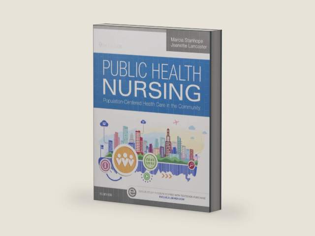 Public Health Nursing: Population-Centered Health Care in the Community by Marcia Stanhope PhD RN FAAN | barcode:9780323321532 | source:'9780323321532-right-three-quarter.jpg
