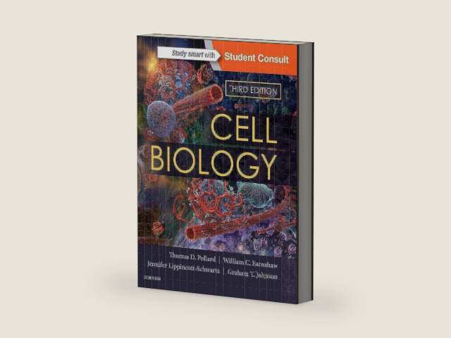 Cell Biology by Thomas D. Pollard MD | barcode:9780323341264 | source:'9780323341264-right-three-quarter.jpg