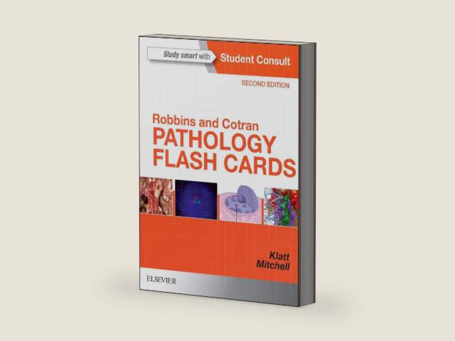 Robbins and Cotran Pathology Flash Cards: With STUDENT CONSULT Online Access (Robbins Pathology) by Edward C. Klatt MD | barcode:9780323352222 | source:'9780323352222-right-three-quarter.jpg