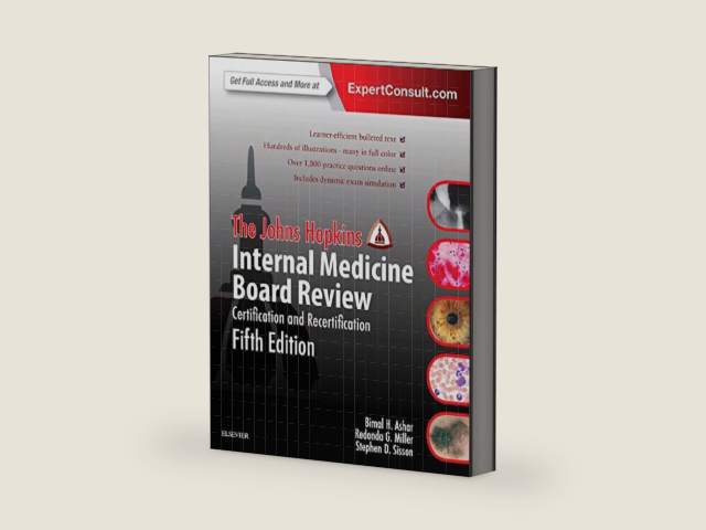 The Johns Hopkins Internal Medicine Board Review: Certification and Recertification by The Johns Hopkins Hospital | barcode:9780323377331 | source:'9780323377331-right-three-quarter.jpg