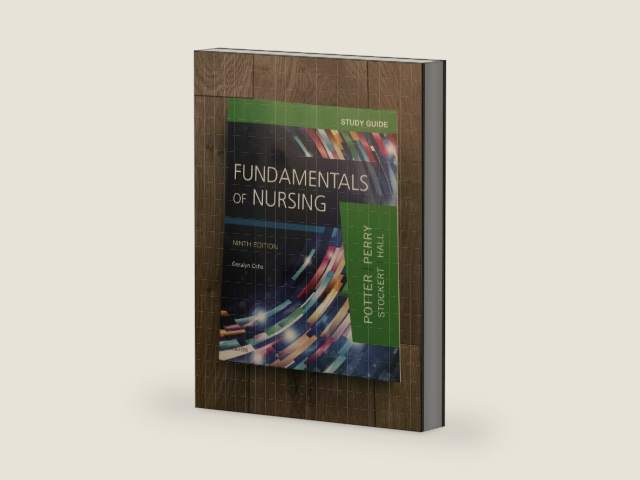 Study Guide for Fundamentals of Nursing by Patricia A. Potter RN MSN PhD FAAN | barcode:9780323396448 | source:'9780323396448-right-three-quarter.jpg