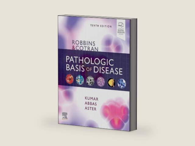Robbins & Cotran Pathologic Basis of Disease (Robbins Pathology) by Vinay Kumar MBBS MD FRCPath | barcode:9780323531139 | source:'9780323531139-right-three-quarter.jpg