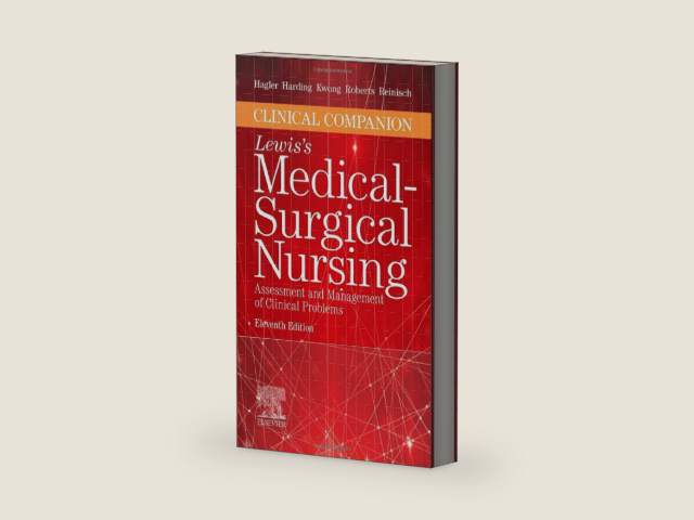 Clinical Companion to Lewis's Medical-Surgical Nursing: Assessment and Management of Clinical Problems by Debra Hagler PhD RN ACNS-BC CNE CHSE ANEF FAAN | barcode:9780323551557 | source:'9780323551557-right-three-quarter.jpg