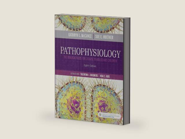 Pathophysiology: The Biologic Basis for Disease in Adults and Children by Kathryn L. McCance MS PhD | barcode:9780323583473 | source:'9780323583473-right-three-quarter.jpg
