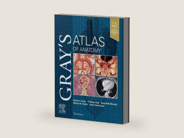 Gray's Atlas of Anatomy (Gray's Anatomy) by Richard L. Drake PhD | barcode:9780323636391 | source:'9780323636391-right-three-quarter.jpg