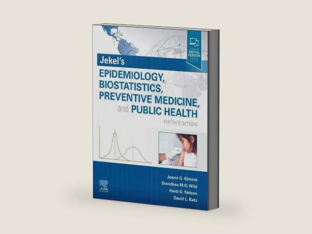 Jekel's Epidemiology, Biostatistics, Preventive Medicine, and Public Health: With STUDENT CONSULT Online Access by Joann G. Elmore MD MPH | barcode:9780323642019 | source:'9780323642019-right-three-quarter.jpg