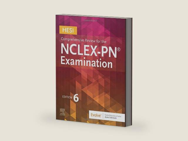 HESI Comprehensive Review for the NCLEX-PN® Examination by HESI | barcode:9780323653480 | source:'9780323653480-right-three-quarter.jpg