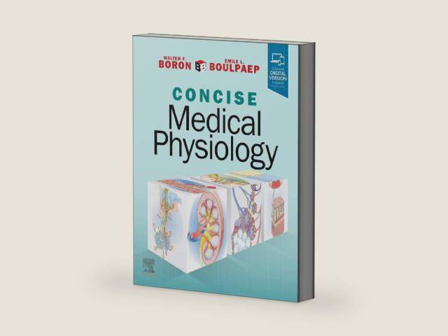 Boron & Boulpaep Concise Medical Physiology by Walter F. Boron MD PhD | barcode:9780323655309 | source:'9780323655309-right-three-quarter.jpg