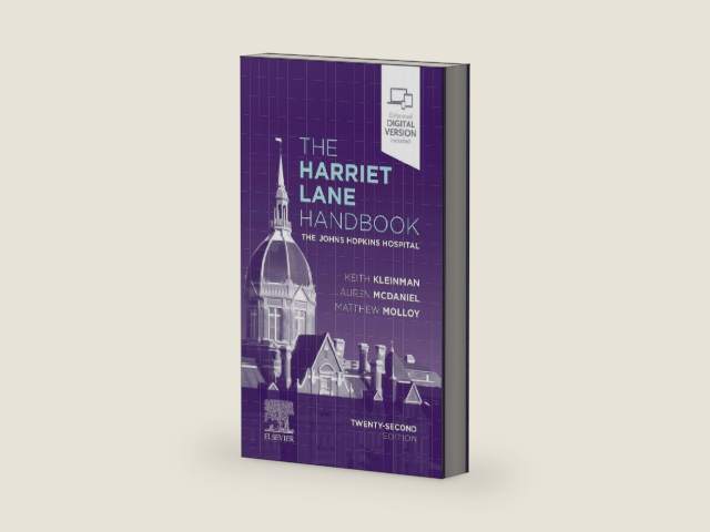 The Harriet Lane Handbook: The Johns Hopkins Hospital (Mobile Medicine) by The Johns Hopkins Hospital | barcode:9780323674072 | source:'9780323674072-right-three-quarter.jpg