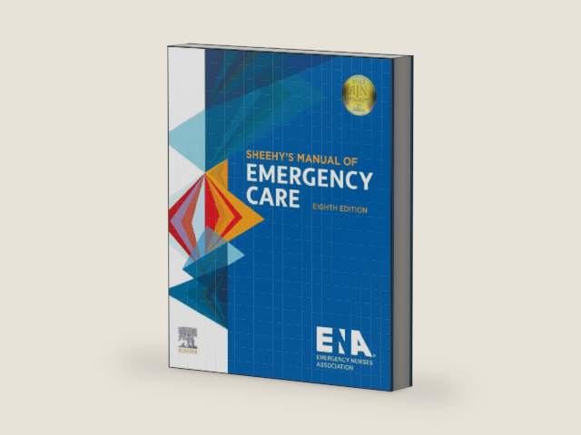 Sheehy’s Manual of Emergency Care by Emergency Nurses Association (ENA) | barcode:9780323710602 | source:'9780323710602-right-three-quarter.jpg