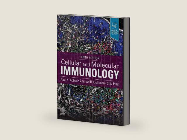 Cellular and Molecular Immunology by Abul K. Abbas MBBS | barcode:9780323757485 | source:'9780323757485-right-three-quarter.jpg