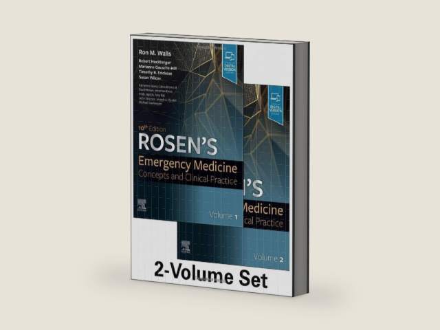 Rosen's Emergency Medicine: Concepts and Clinical Practice: 2-Volume Set by Ron Walls MD | barcode:9780323757898 | source:'9780323757898-right-three-quarter.jpg