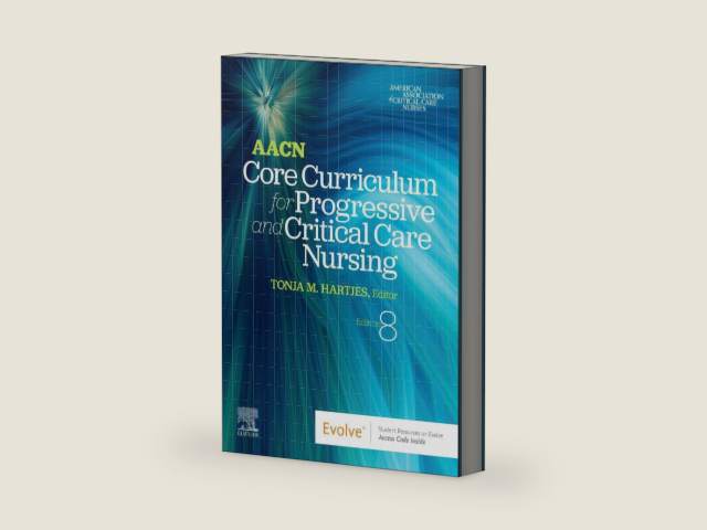 AACN Core Curriculum for Progressive and Critical Care Nursing by AACN | barcode:9780323778084 | source:'9780323778084-right-three-quarter.jpg
