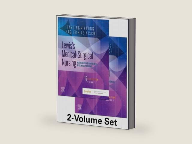 Lewis's Medical-Surgical Nursing - 2-Volume Set: Assessment and Management of Clinical Problems by Mariann M. Harding PhD RN CNE FAADN | barcode:9780323792424 | source:'9780323792424-right-three-quarter.jpg