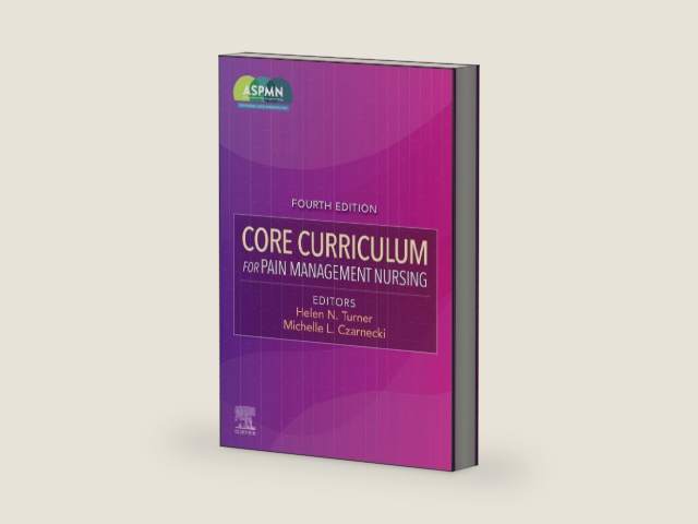 Core Curriculum for Pain Management Nursing by ASPMN | barcode:9780323794374 | source:'9780323794374-right-three-quarter.jpg