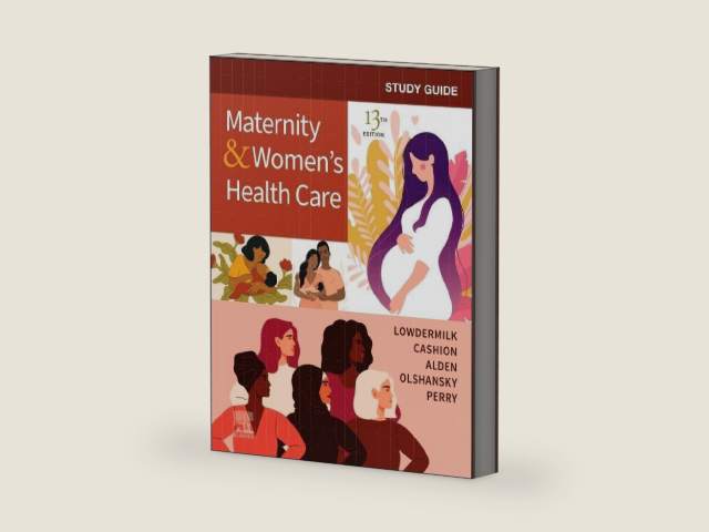 Study Guide for Maternity & Women's Health Care by Deitra Leonard Lowdermilk RNC PhD FAAN | barcode:9780323810203 | source:'9780323810203-right-three-quarter.jpg
