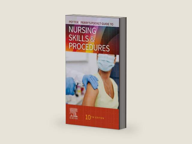 Potter & Perry's Pocket Guide to Nursing Skills & Procedures - E-Book (Nursing Pocket Guides) by Patricia A. Potter RN, MSN, PhD, FAAN | barcode:9780323870771 | source:'9780323870771-right-three-quarter.jpg
