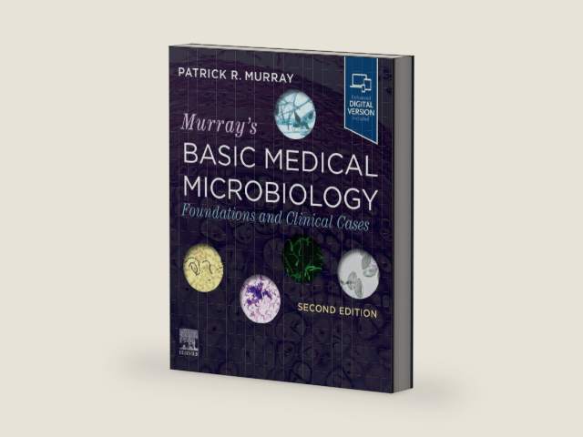 Murray's Basic Medical Microbiology: Foundations and Clinical Cases by Patrick R. Murray PhD F(AAM) F(IDSA) | barcode:9780323878104 | source:'9780323878104-right-three-quarter.jpg